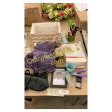 Office supplies, knitting needles