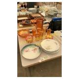 Decorative plates & glassware