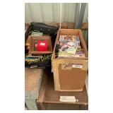 VHS movies, picture frames