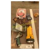 Flashlights, guitar cable