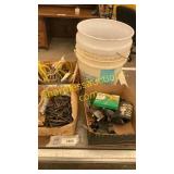 Hex wrenches, assorted hardware