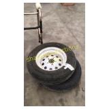 15" trailer tires (qty x2)