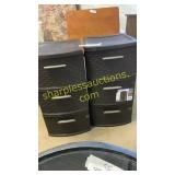 3-drawer storage containers