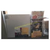 Vehicle pet barrier, dry erase board