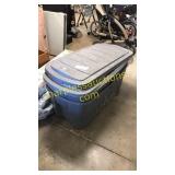2 large totes with lids