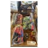 Action figures, horse display