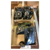 Antique telephones
