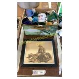 Assorted mugs, picture