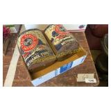 Vintage antifreeze cans