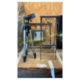 Tripod, mirror, plant stand