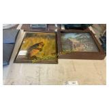 Fish clock, house clock