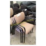 Stacking chairs (QTY X 3)