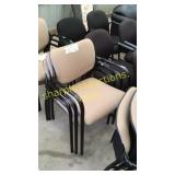 Stacking chairs (QTY X 3)