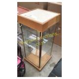 Square table top show case