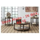 Scratch/Dent 3 pc Occasional Table Set T411-13