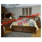 Scratch/Dent Queen Storage footboard ONLY B719-74