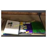 Fivestar notebooks, folders,