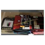 Fivestar binders, shelfs