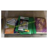 Five star folders, notebooks