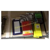 Journals, white board, cases