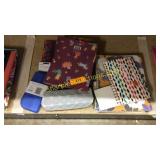 Notebooks, pencil cases