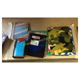 Folders, notebooks