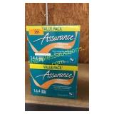 Assurance wash cloths (qty x 2)