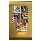Bruce Smith, Marcus Allen, John Elway FB cards