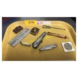 Collection of pocket knives, miscellaneous