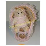 Fancy bear with lace and chair