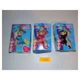 Group of 3 Happy Monkey Finger toys