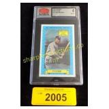 Graded 1972  baseball card Kellogg