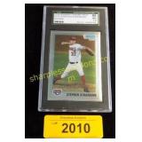 Graded 2010 Bowman Chrome Pros. baseball card