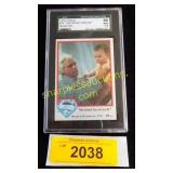 Graded Superman 1978 Topps TM & DC Comics card