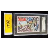 Graded Batman 1966 Topps card Tentacled Terror