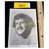 Large stadium football photograph, Lyle Alzardo