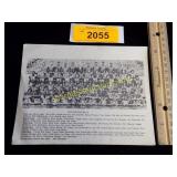 Large stadium football photograph, 1974 Buffalo