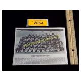 Large stadium football photograph, 1977