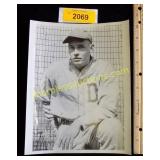 Three baseball large photographs.