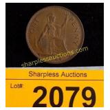 High grade 1964 large penny