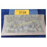 Antique stereo view card Earthquake San Francisco