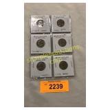 Brilliant uncirculated Jefferson nickels