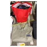 Coat size XL bag water bottles