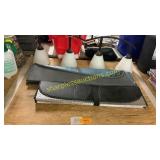 Car shades, hanging light