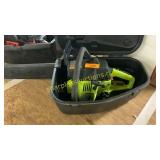 Poulan chainsaw w/ case