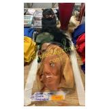 Obama, Clinton, Frankenstein mask