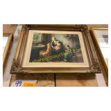 Vintage Wooden framed picture