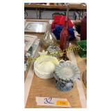 Vases, assorted household decor