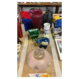 Light globe, vase, home decor