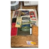 Vintage railroad maps